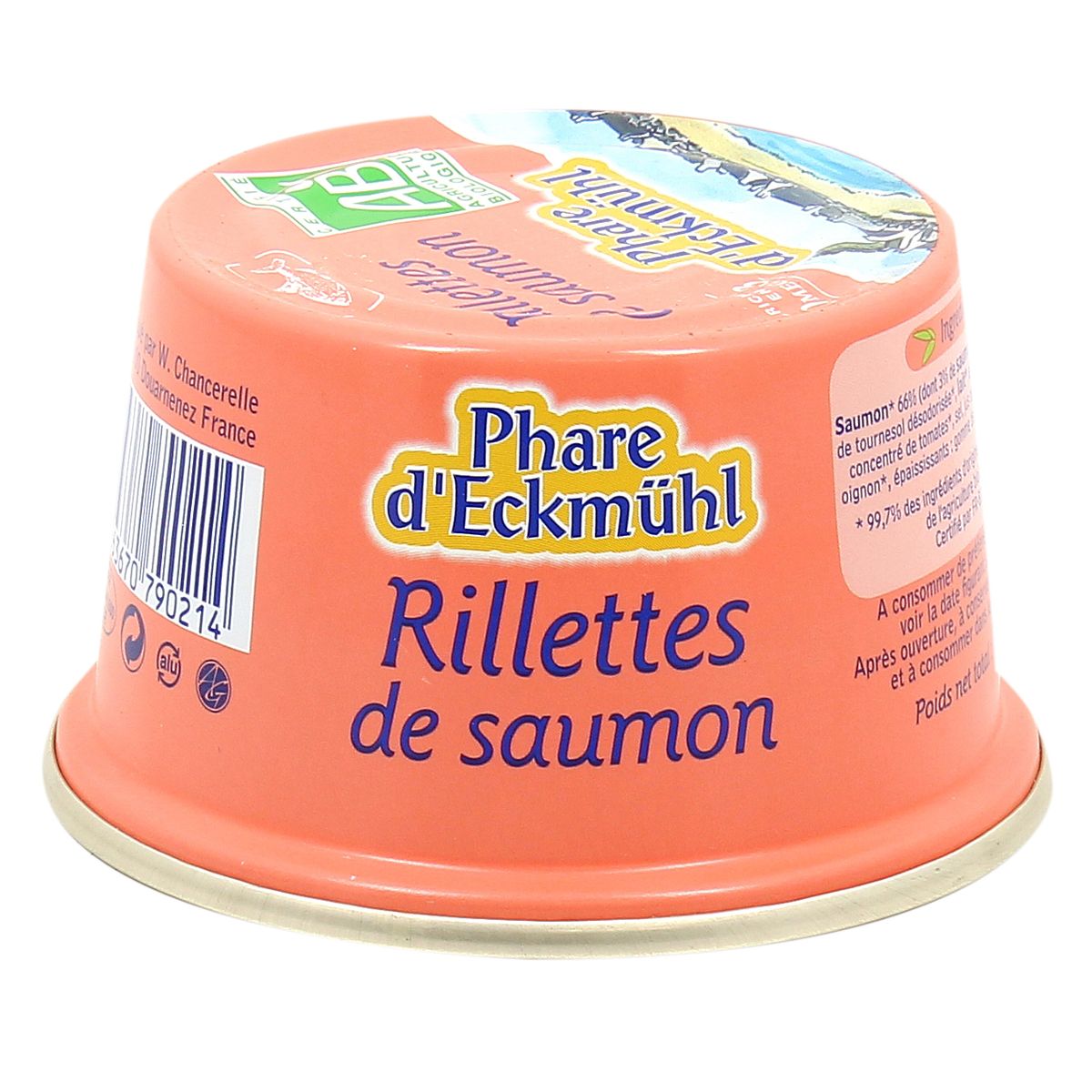 Phare D'Eckmuhl Rillettes Saumon 120 g